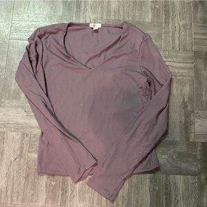 5/$25 SALE Derek Heart Size Medium Purple Long Sleeve Top